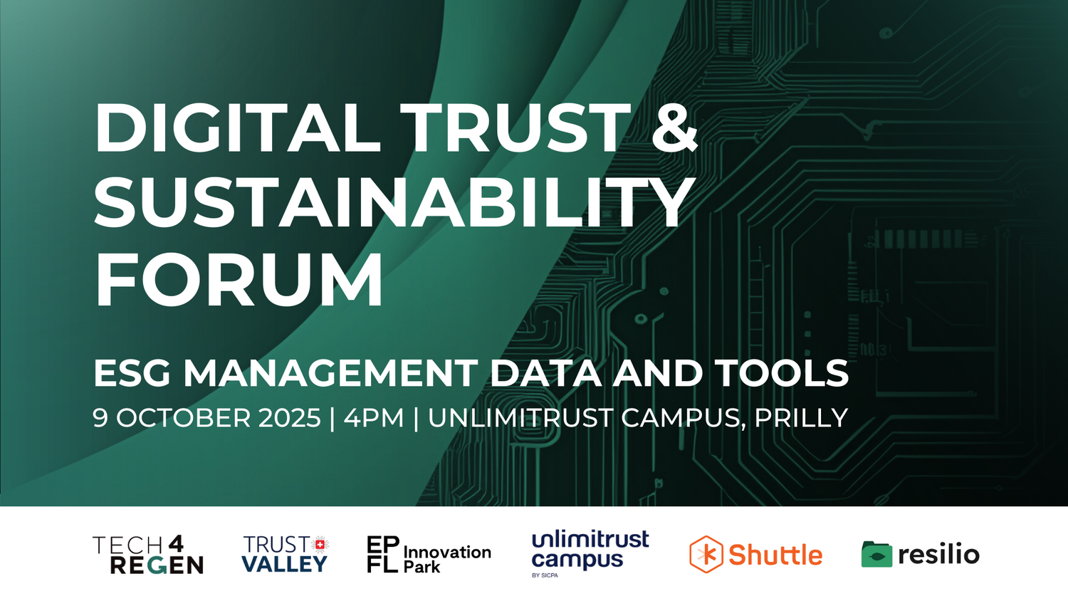Digital Trust & Sustainability Forum event image